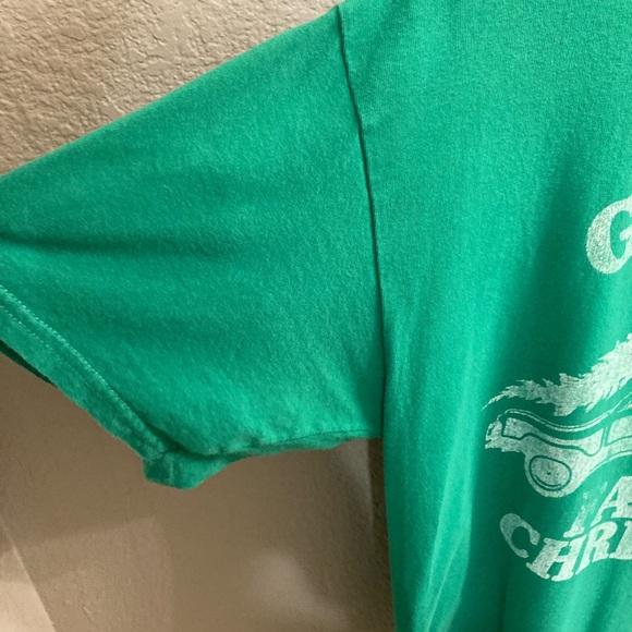 National Lampoon green Christmas Tshirt, size large - Picture 4 of 5